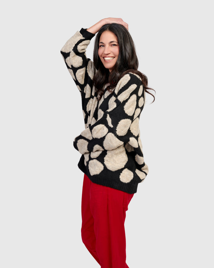 Stepping Stones Sweater, Pebbles