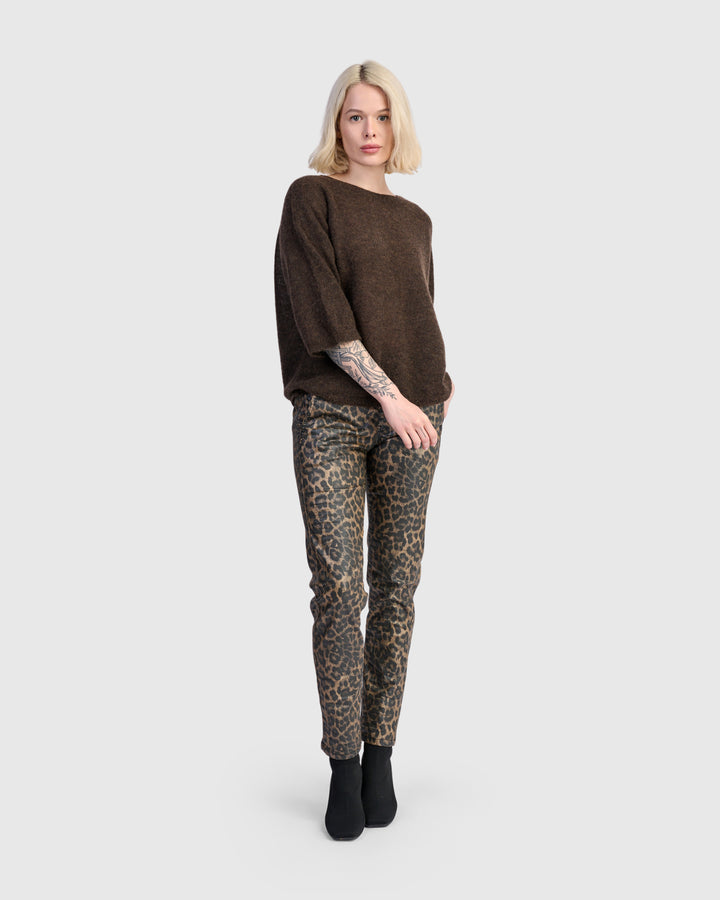 Core Pullover Sweater, Coffee