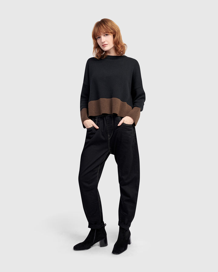 Vista Block Sweater, Mix