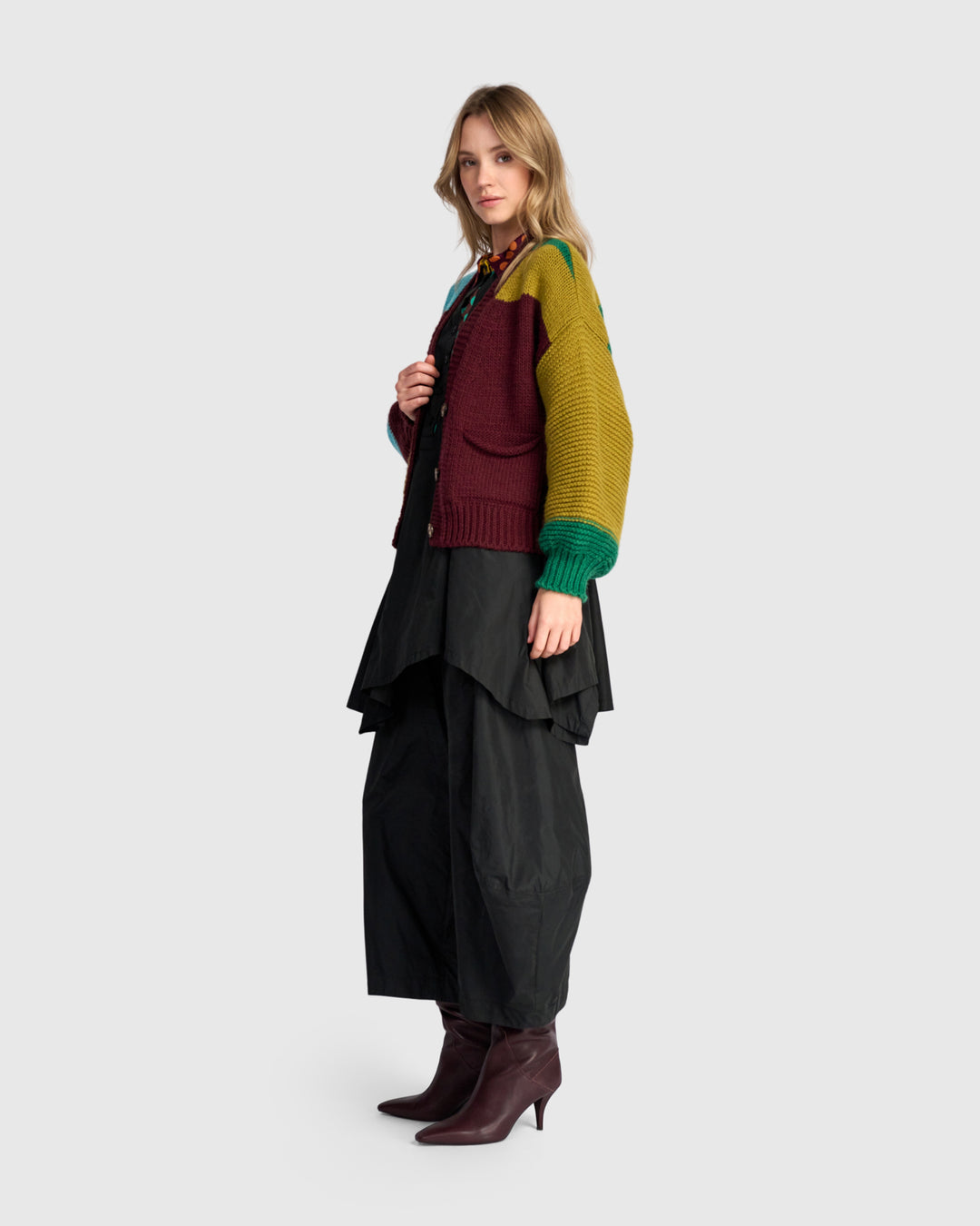 Carnival Chunky Cardigan, Primary Mix
