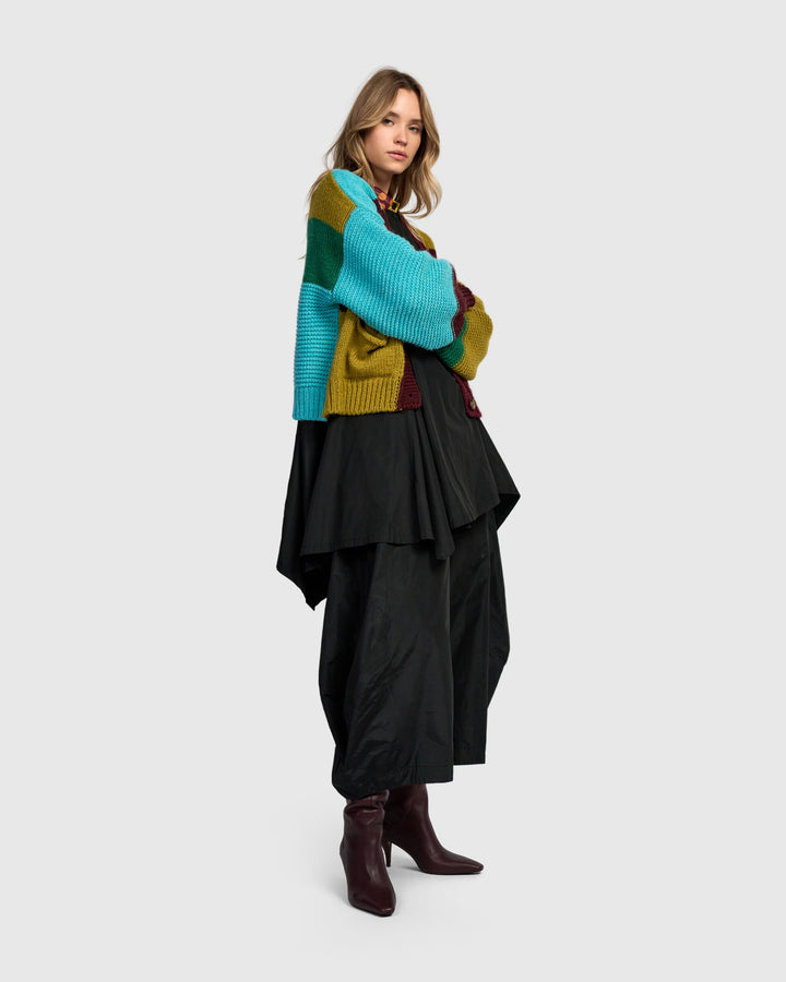 Carnival Chunky Cardigan, Primary Mix