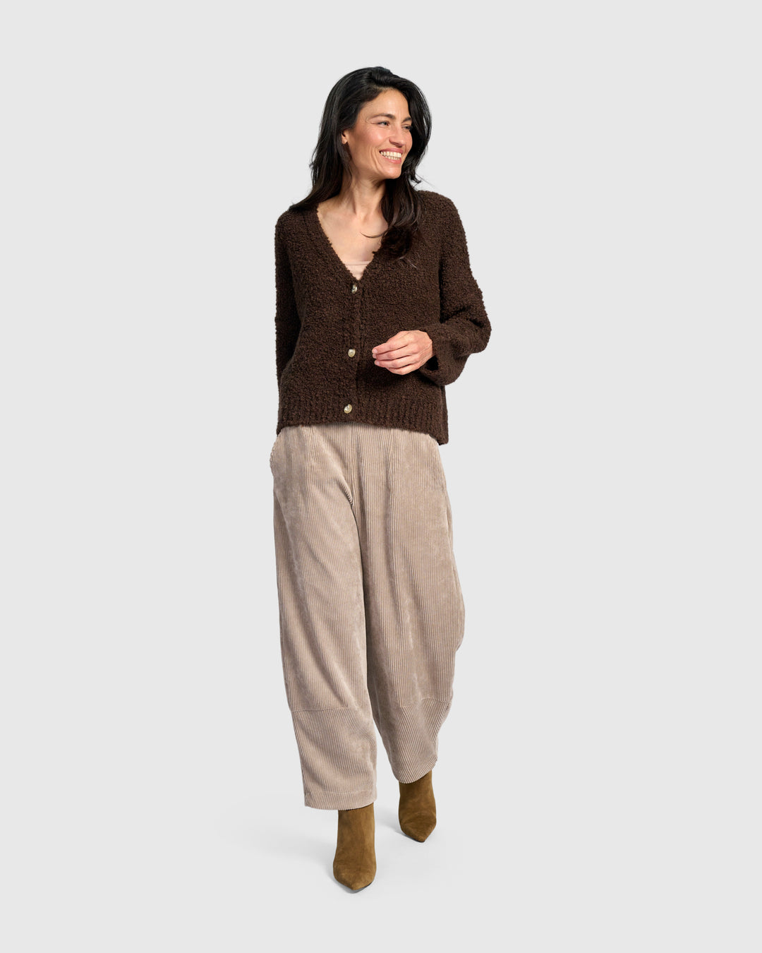 Cord Easy Lantern Pants, Sand