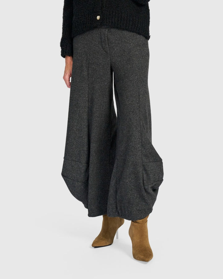 Plush Punto Pants, Carbon