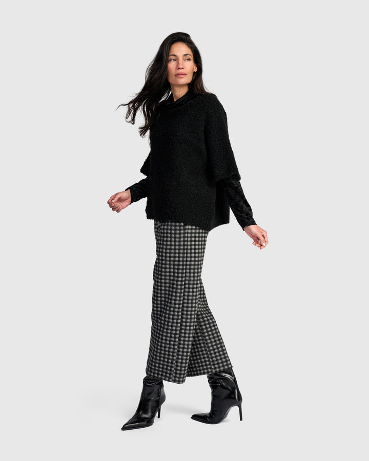 Brio Boucle Pullover, Ink