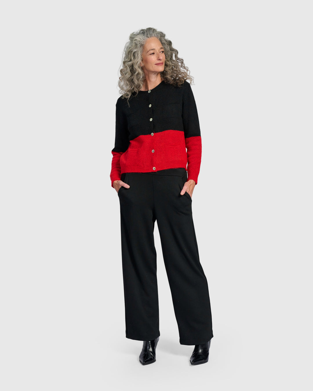 Smoothing Straight Pant, Black
