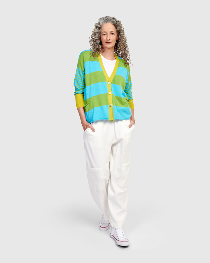 Gumdrop Cardigan, Stripes