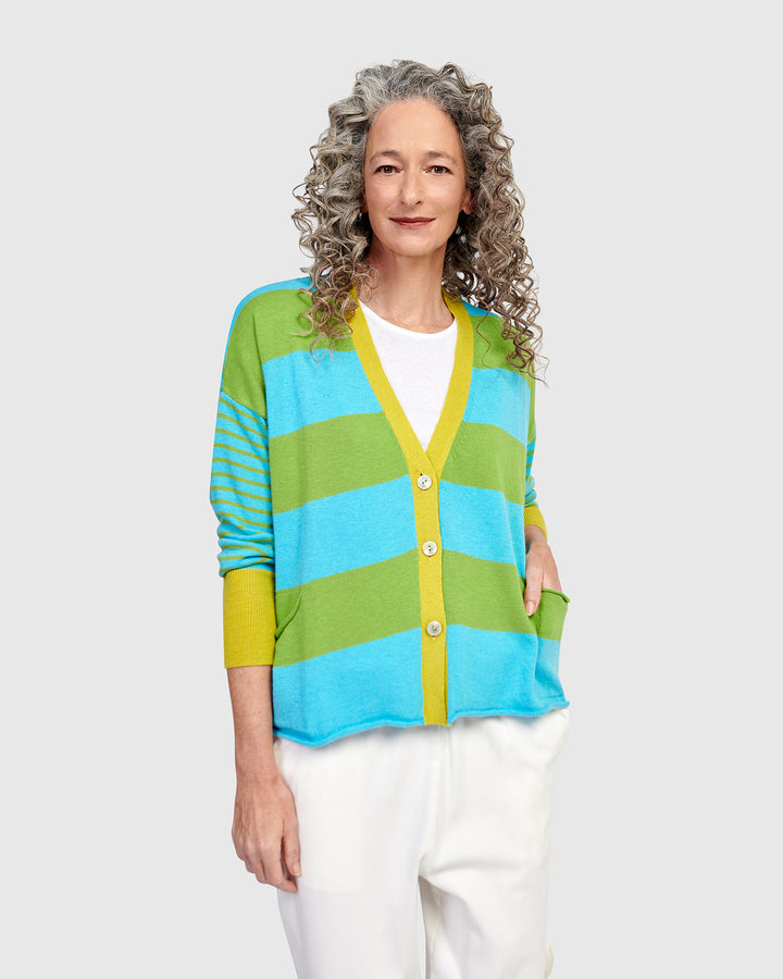 Gumdrop Cardigan, Stripes