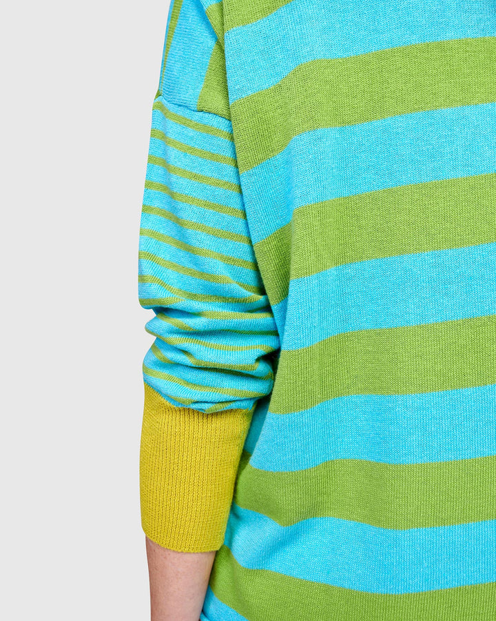 Gumdrop Cardigan, Stripes