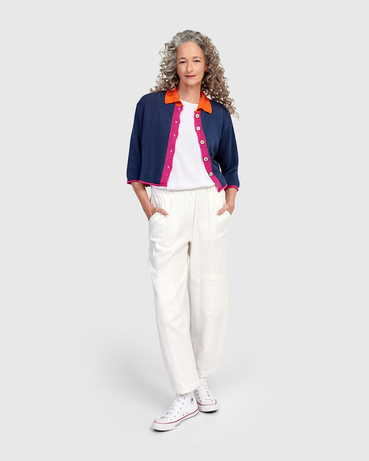 Coco Cardigan, Navy
