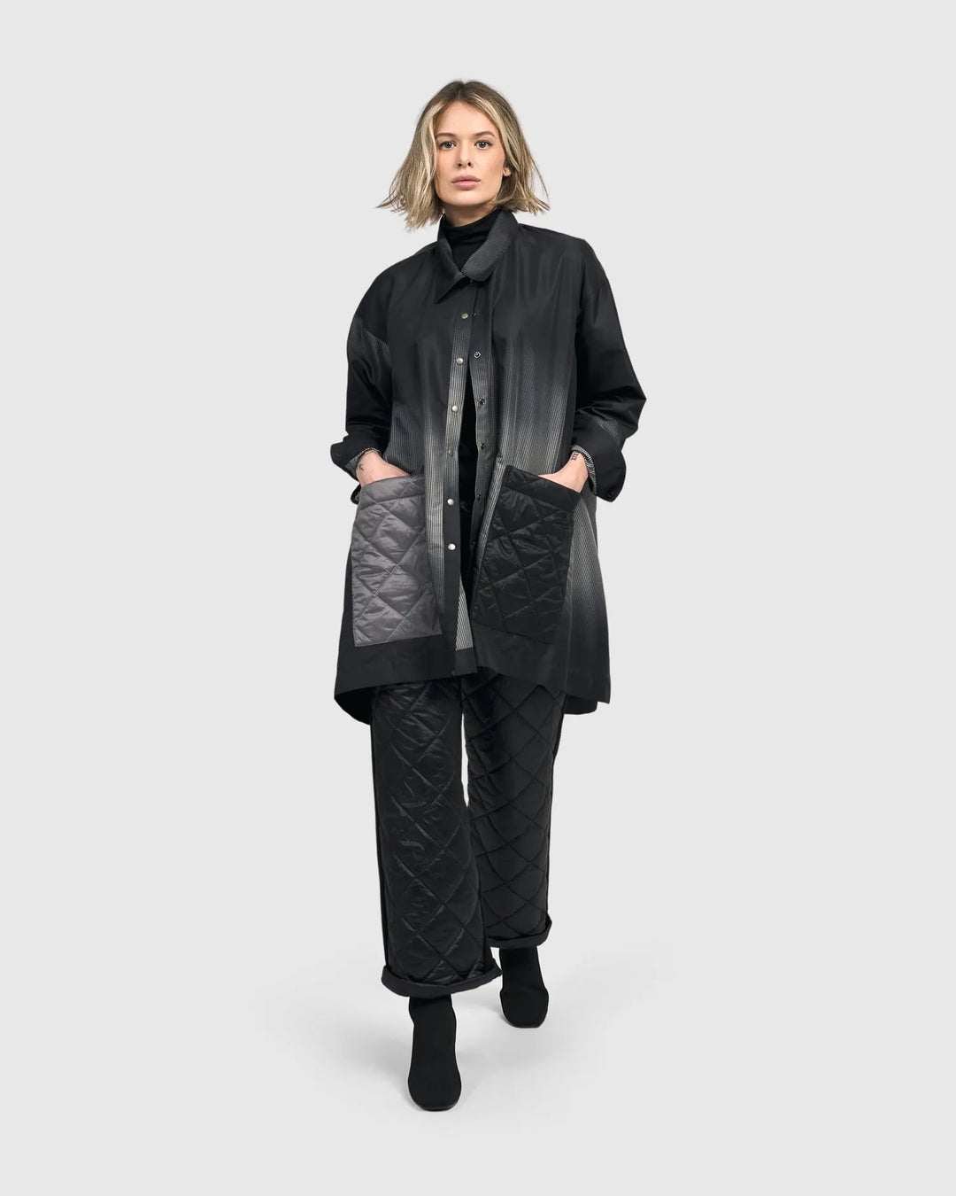 Urban Ridley Oversized Shirt Jacket, Storm