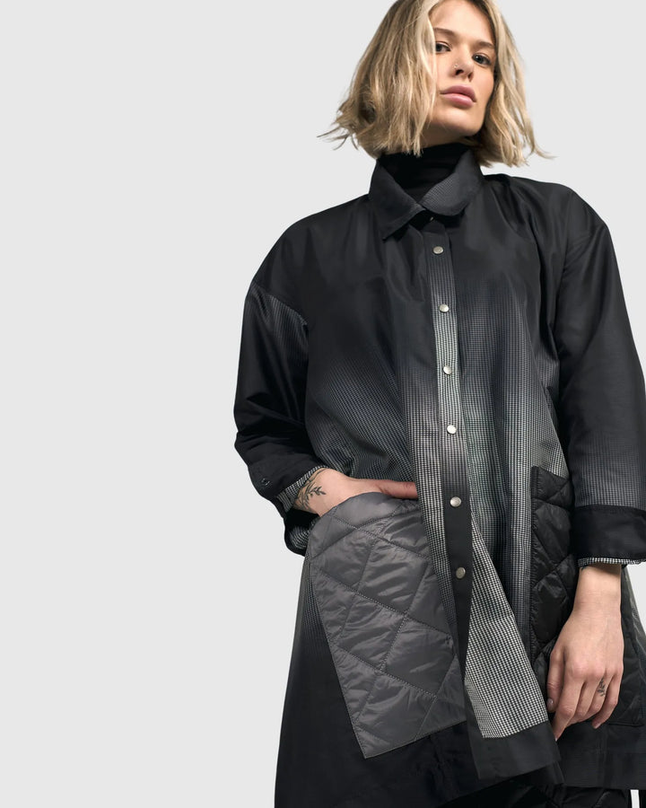 Urban Ridley Oversized Shirt Jacket, Storm