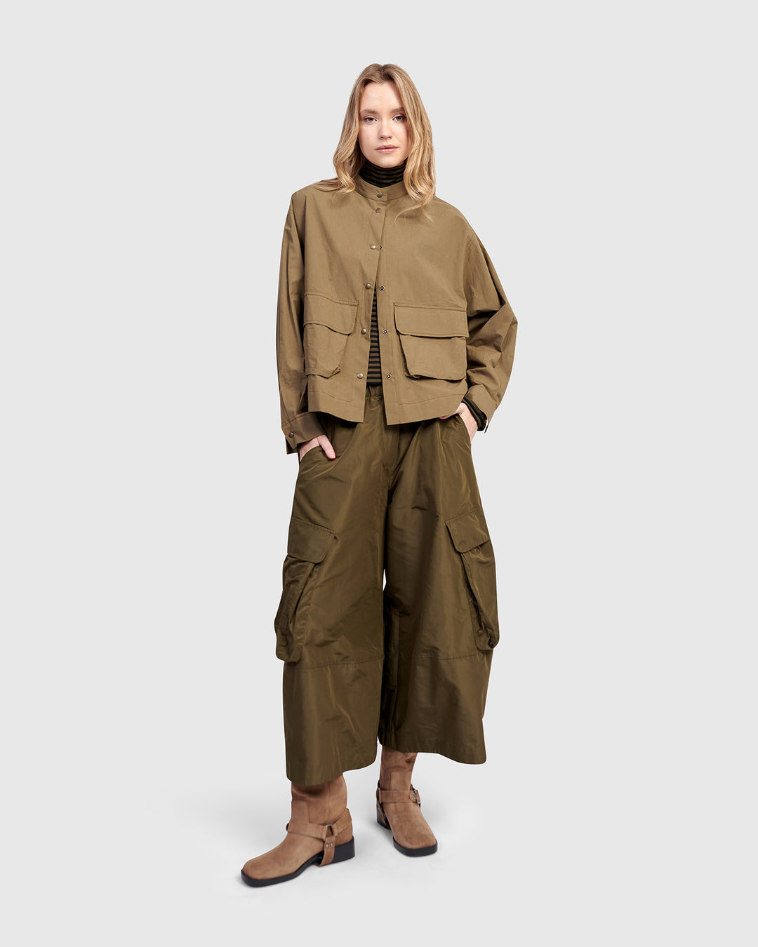 Urban Canteen Cotton Shirt, Khaki