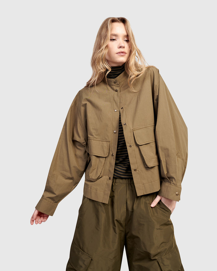 Urban Canteen Cotton Shirt, Khaki