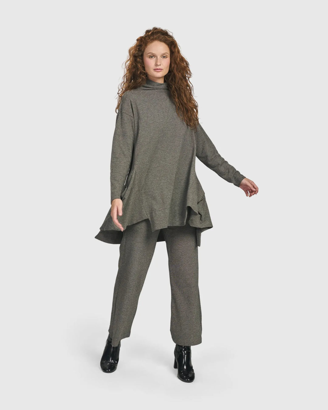 Essential Trapeze Top, Fog