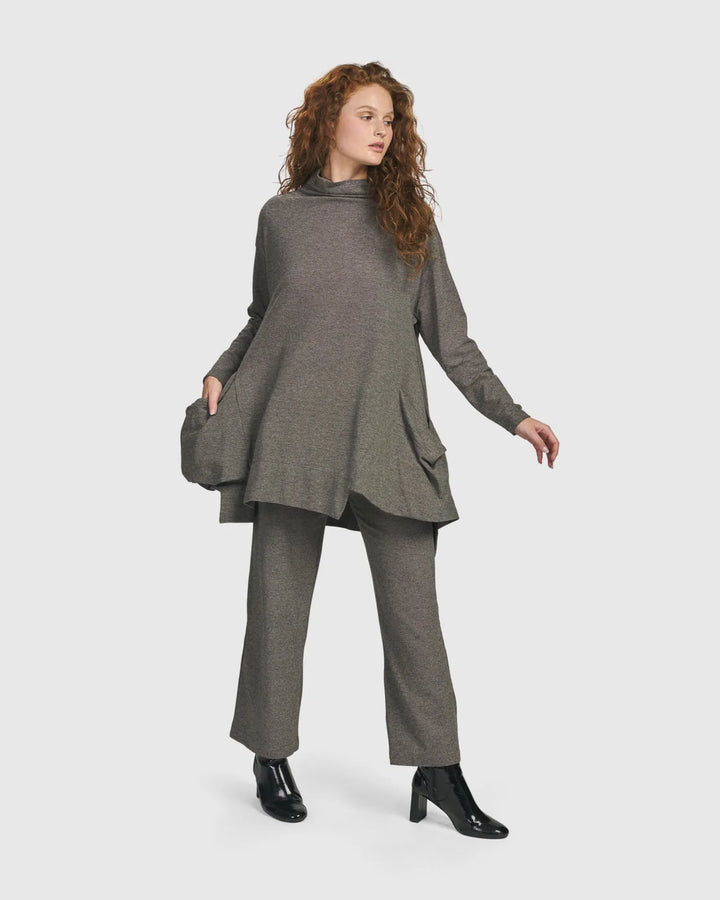 Essential Trapeze Top, Fog