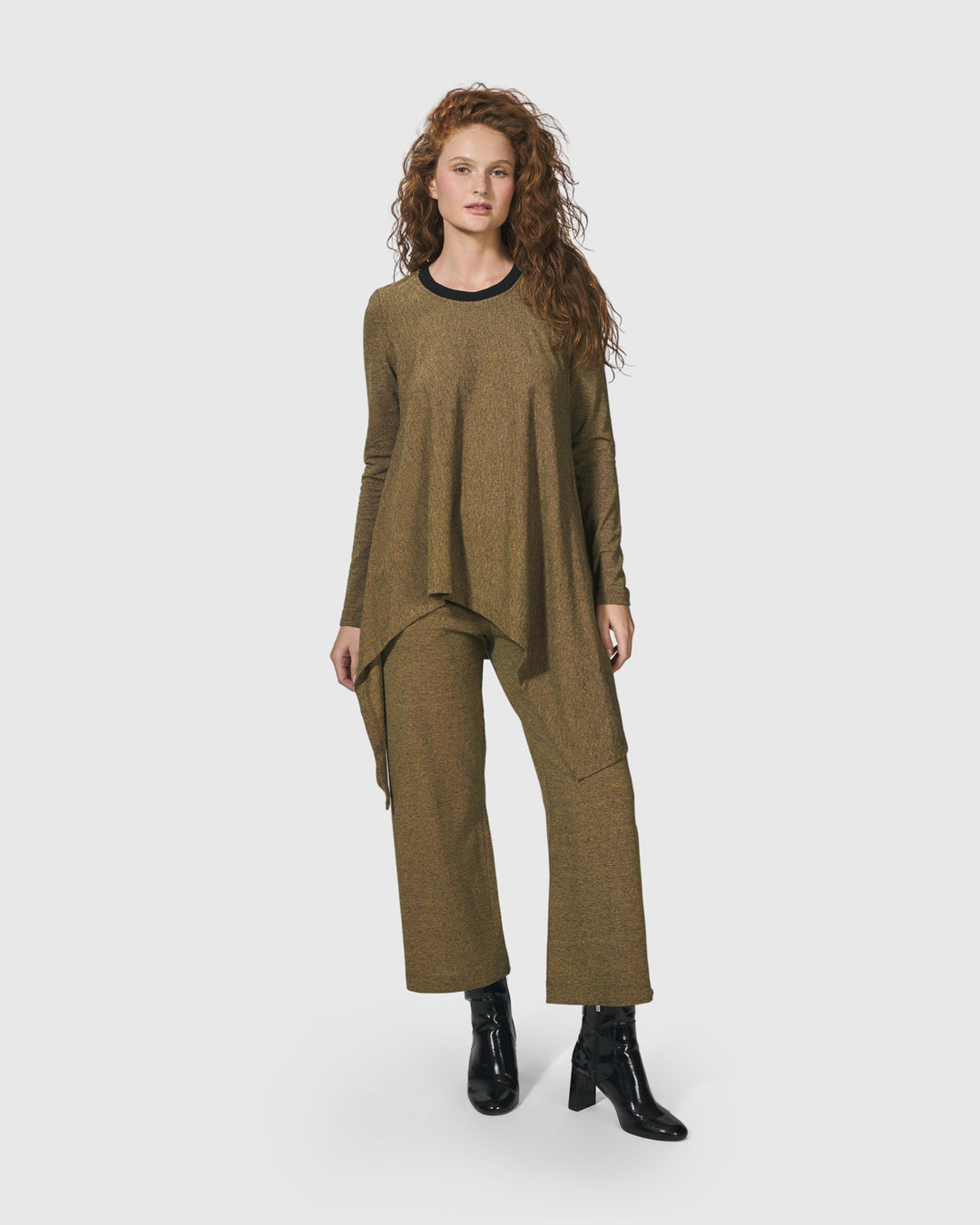 Essential Cropped Pants, Honey