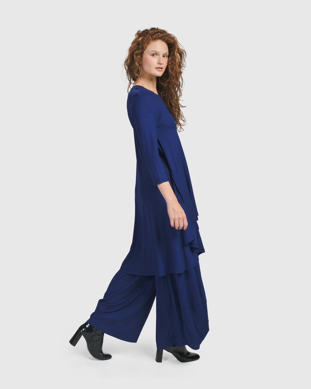 Essential Swing Tunic Top, Royal Blue