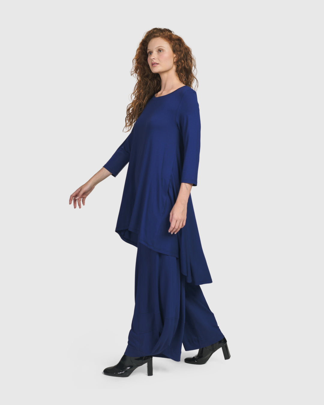 Essential Swing Tunic Top, Royal Blue