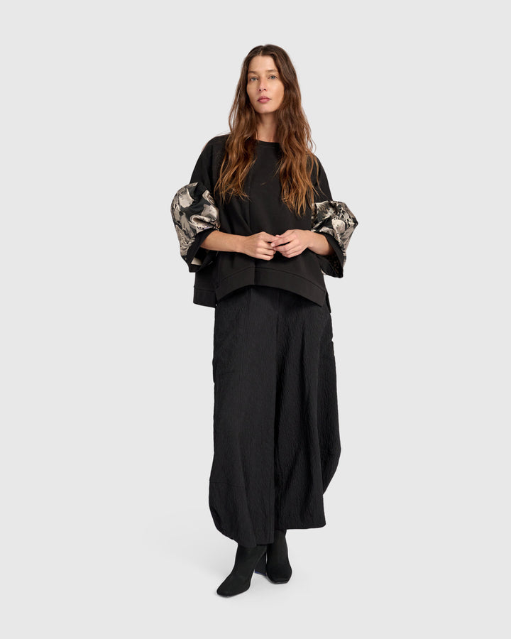 Reverie Puff Sleeve Top, Floral