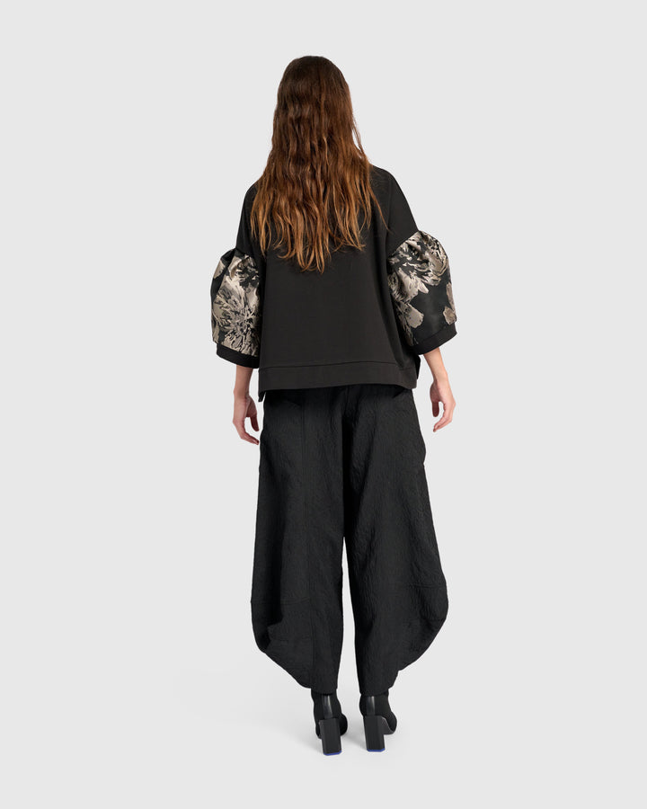 Reverie Puff Sleeve Top, Floral