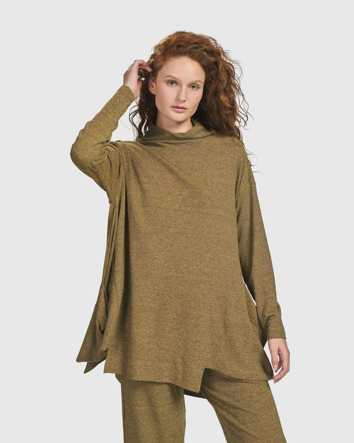 Essential Trapeze Top, Honey