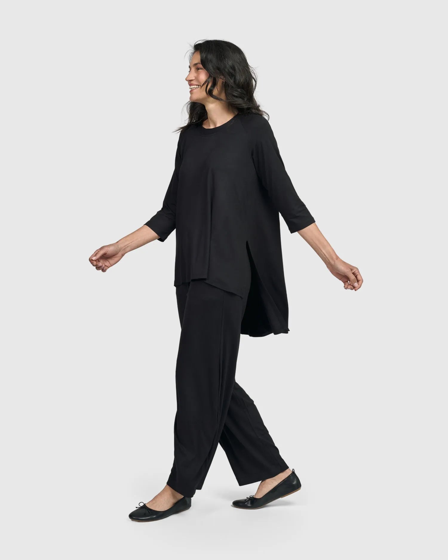 Mediam Removable Pants リムーバブルパンツ　ブラック2 Essential Flow Pants, Black – Alembika U.S.