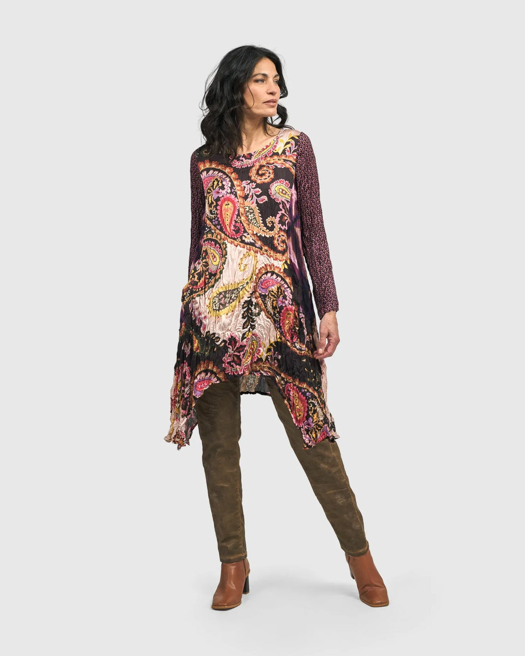 Jupiter Tunic Top, Paisley