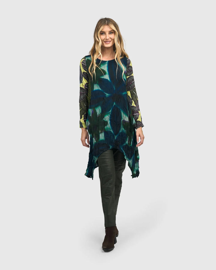 Jupiter Tunic Top, Cornflower