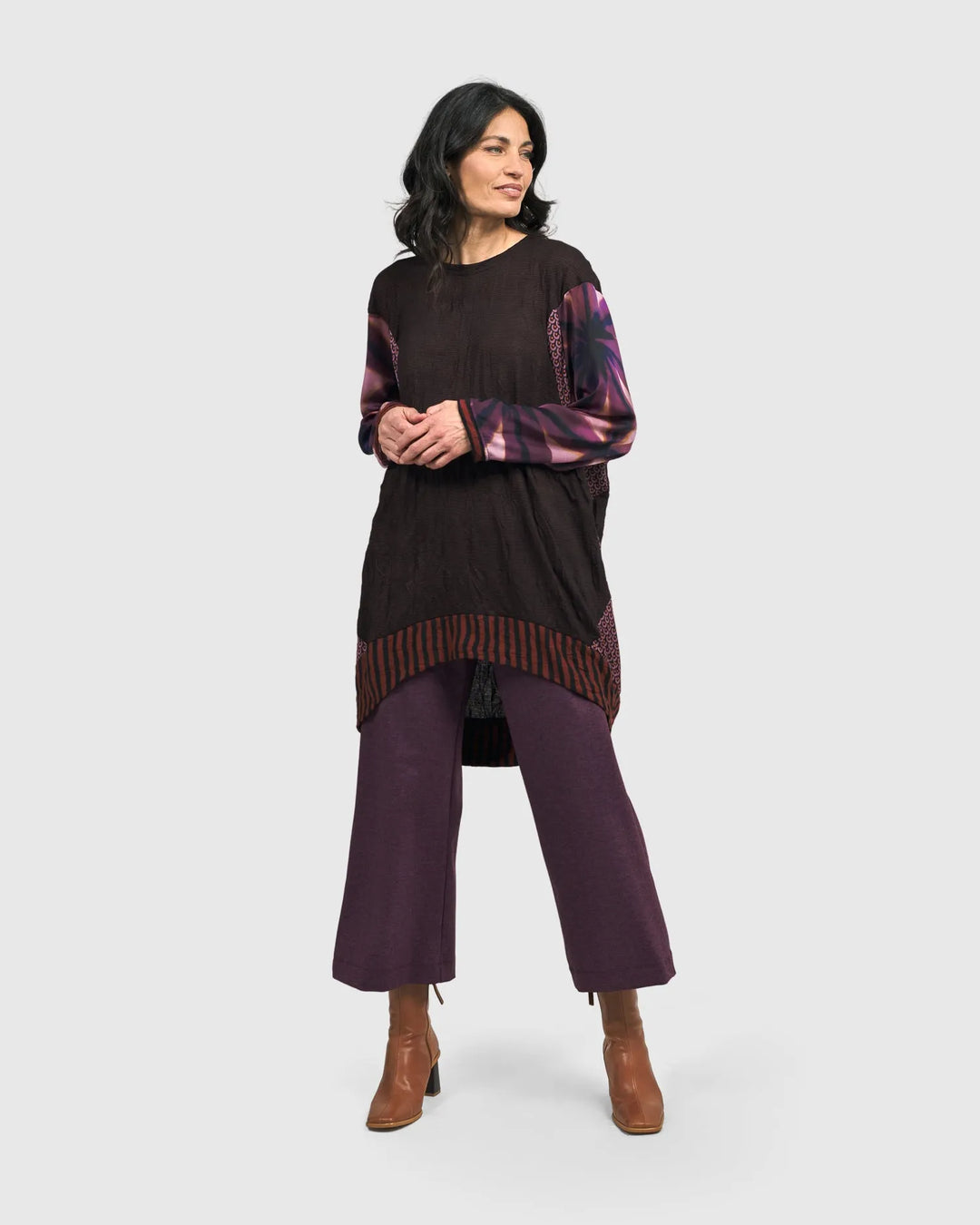 Folklore Easy Pants, Plum