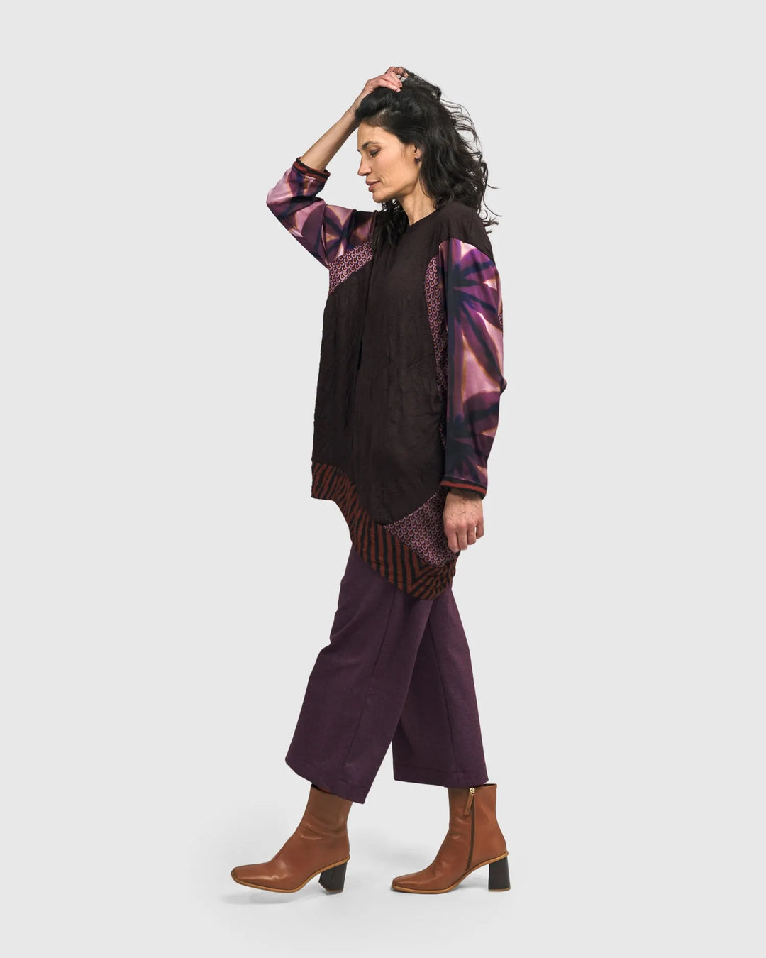 Folklore Easy Pants, Plum