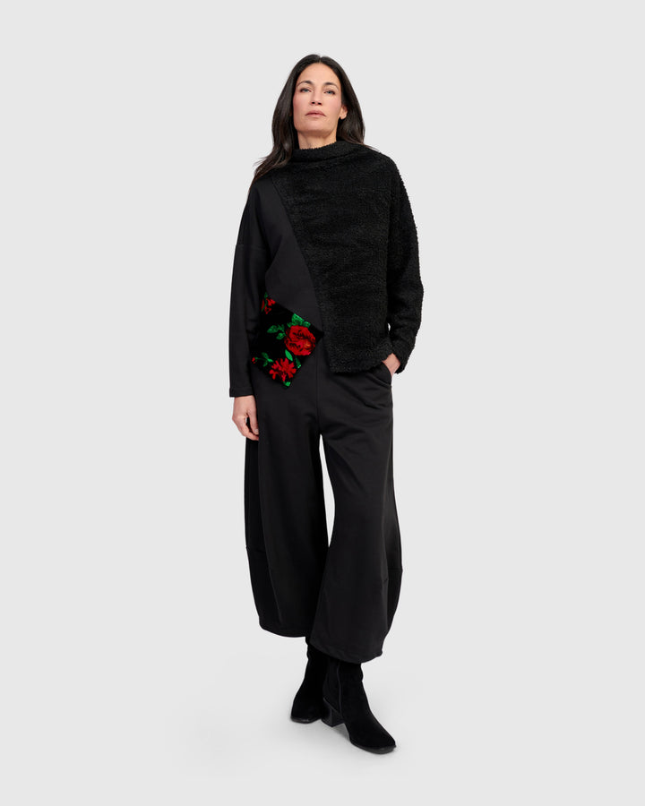 Razzi Boucle Jumper, Roses