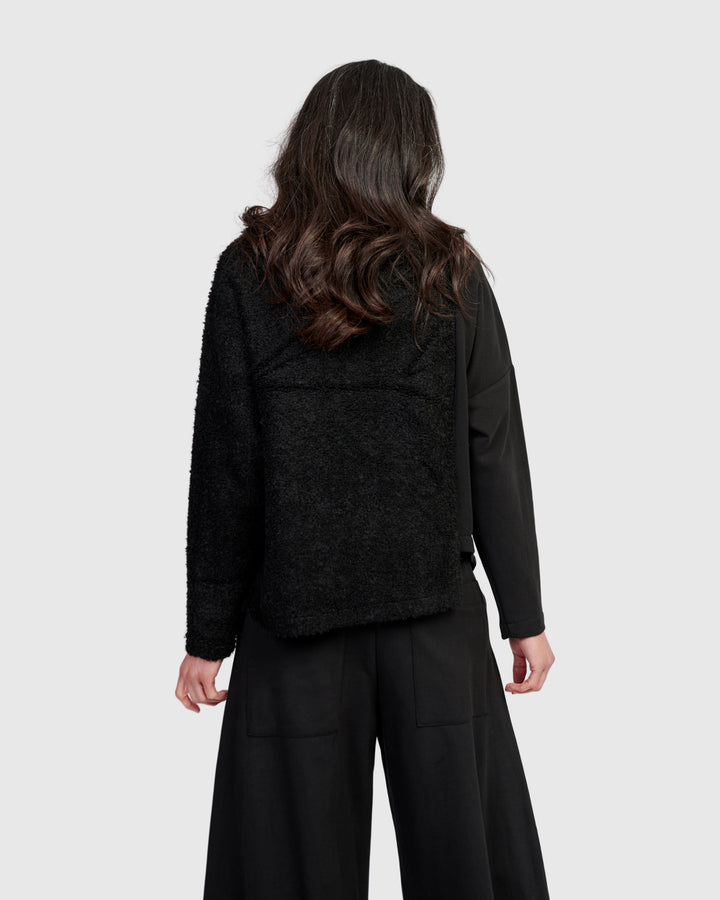 Razzi Boucle Jumper, Roses