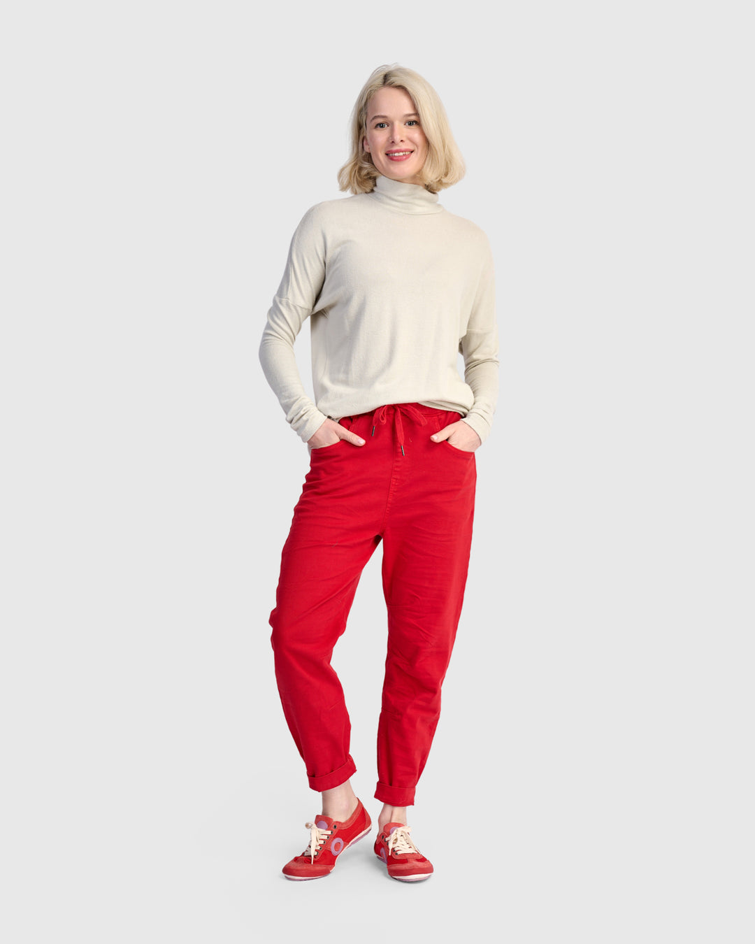 Soft Knit Turtleneck, Cream