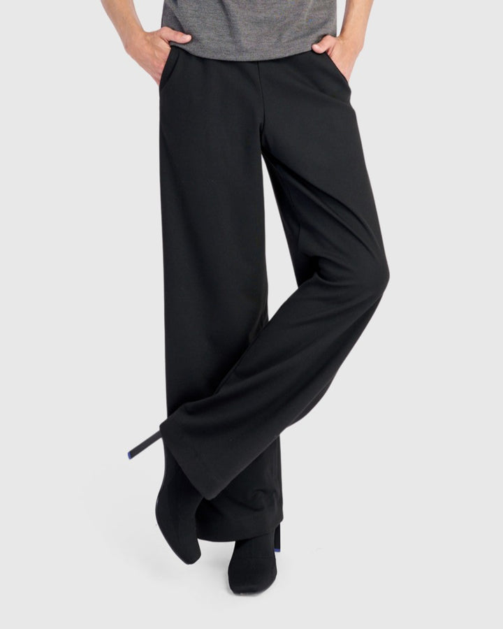 Essential Heavyweight Relaxed Pants, Black