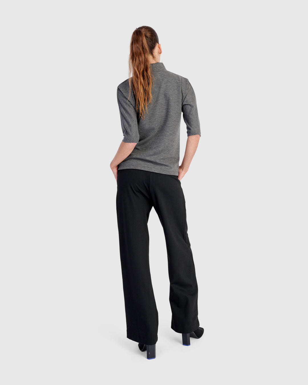 Essential Heavyweight Relaxed Pants, Black