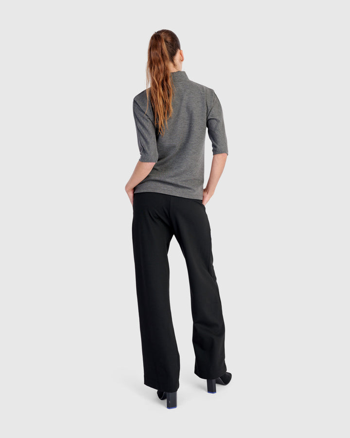 Essential Heavyweight Relaxed Pants, Black