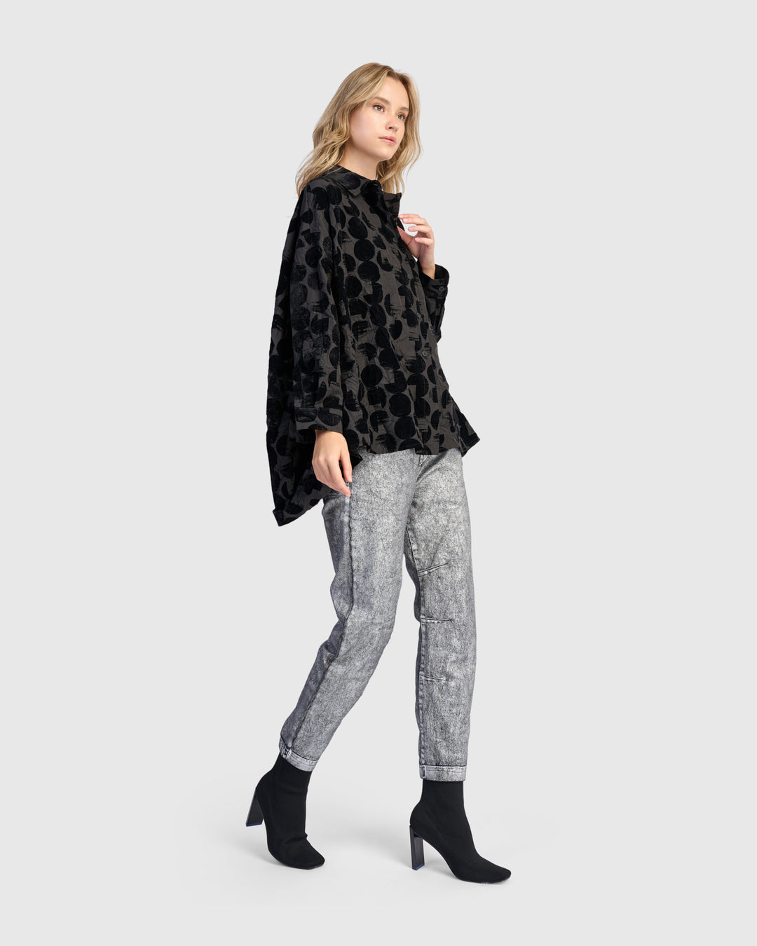 Onyx Easy Shirt, Crescent
