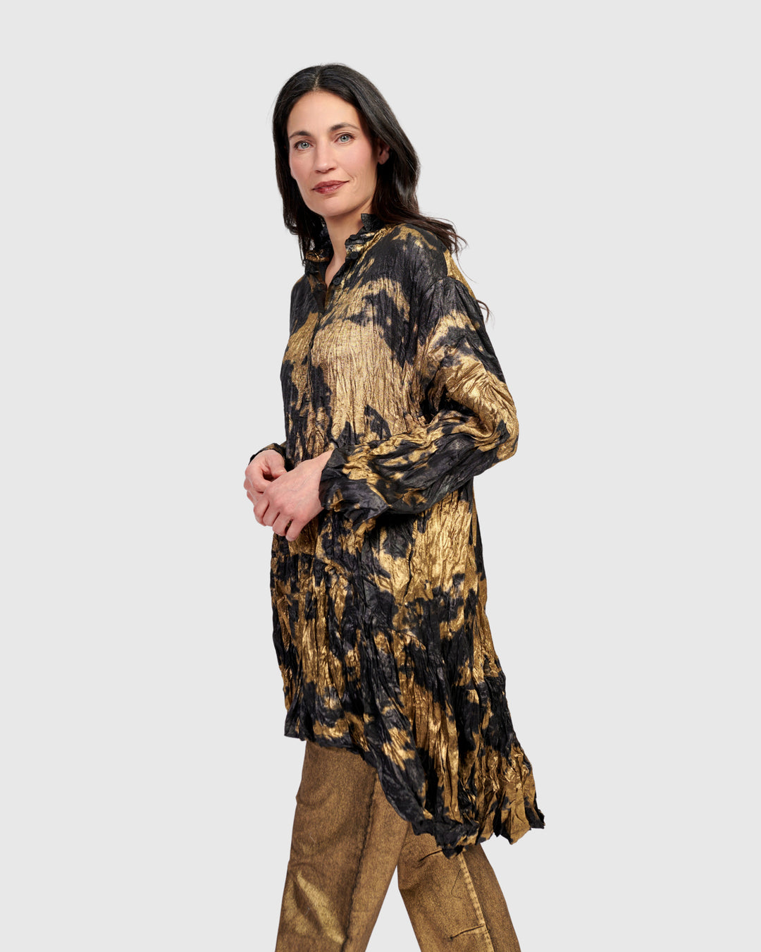 Sizzle Tunic, Gold