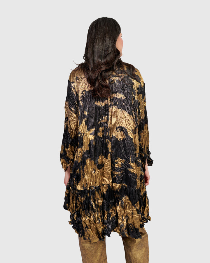 Sizzle Tunic, Gold
