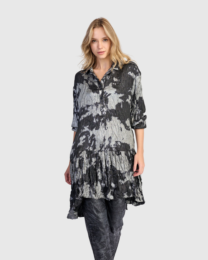 Sizzle Tunic, Silver