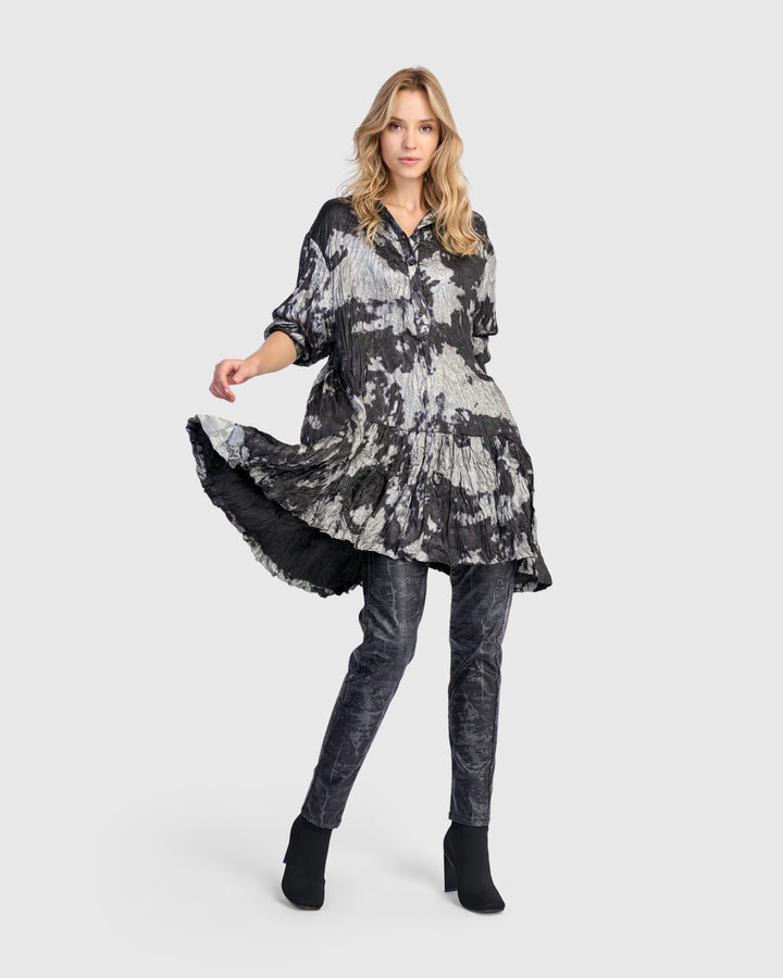 Sizzle Tunic, Silver