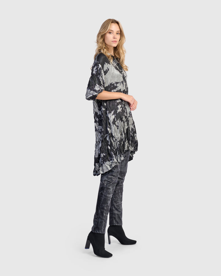 Sizzle Tunic, Silver