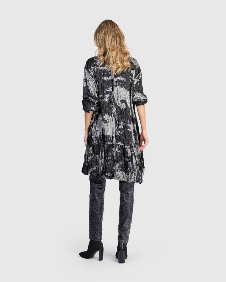 Sizzle Tunic, Silver