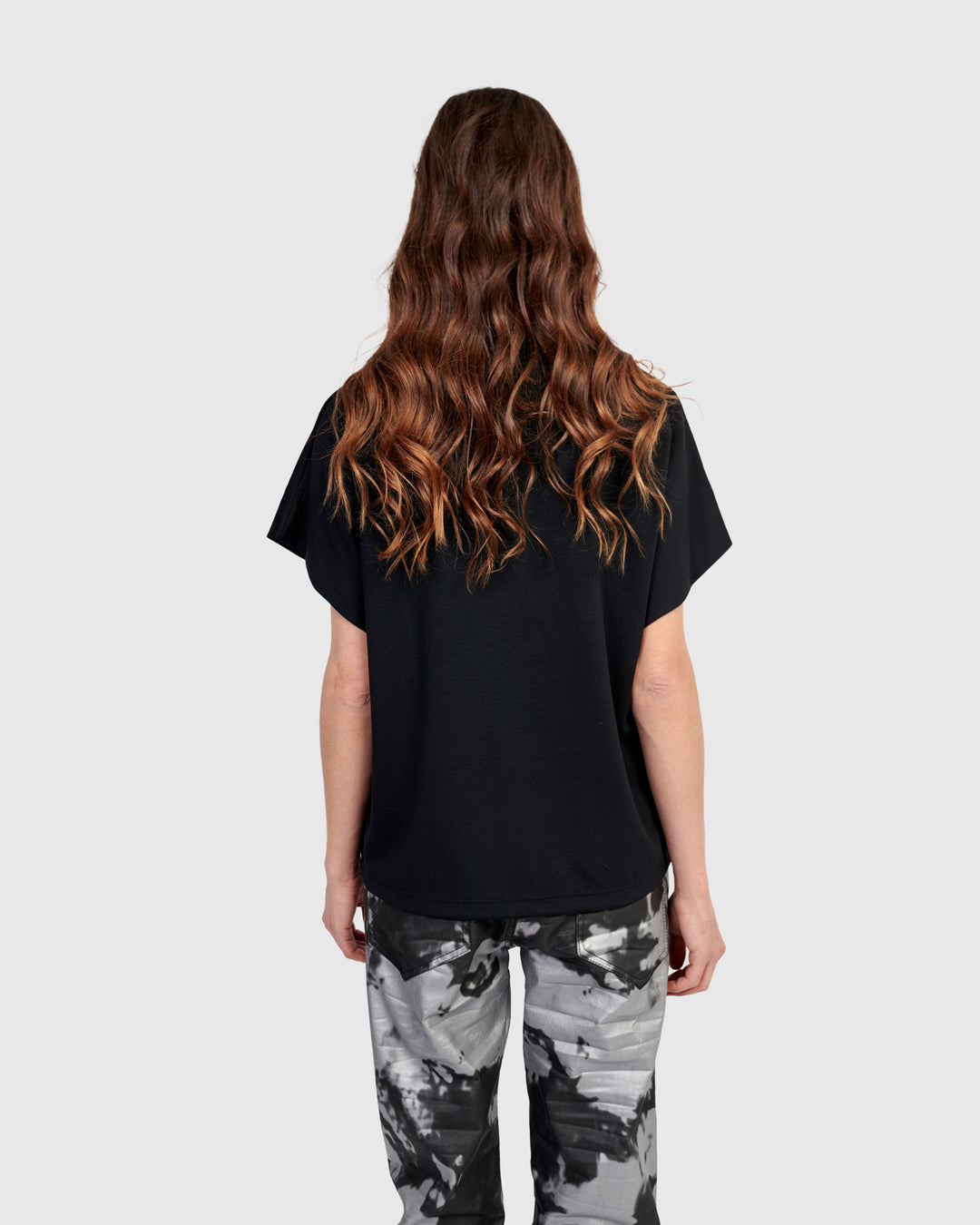 Lola Heart Tee, Silver