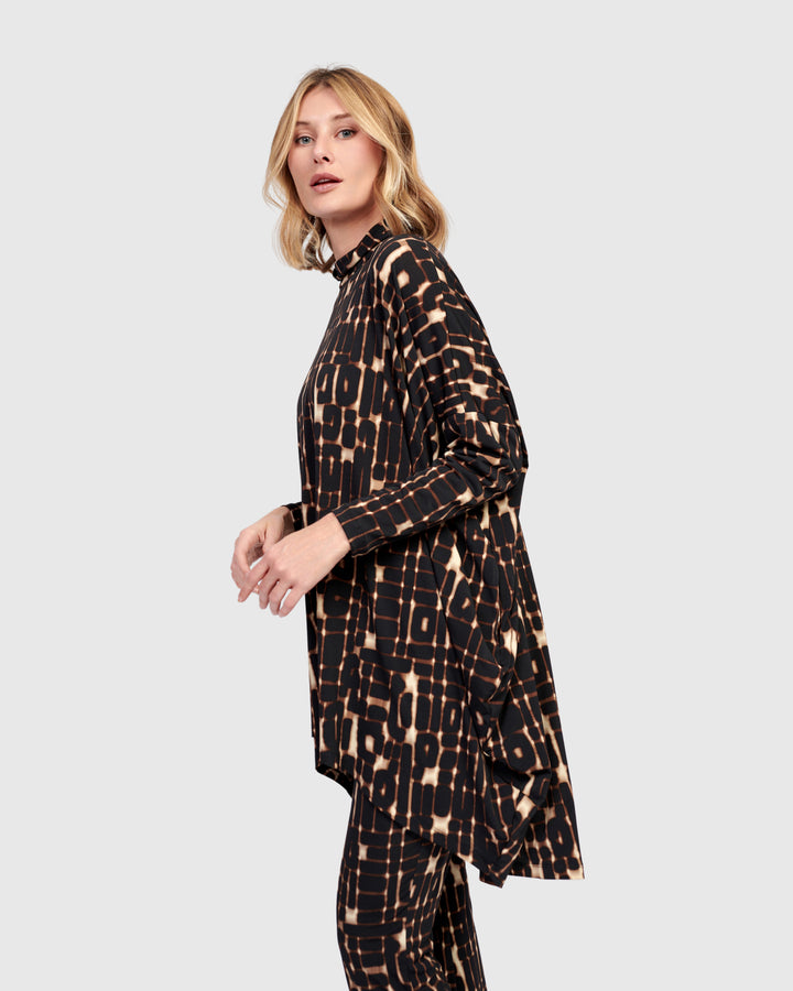 Orbit Swing Turtleneck, Matrix
