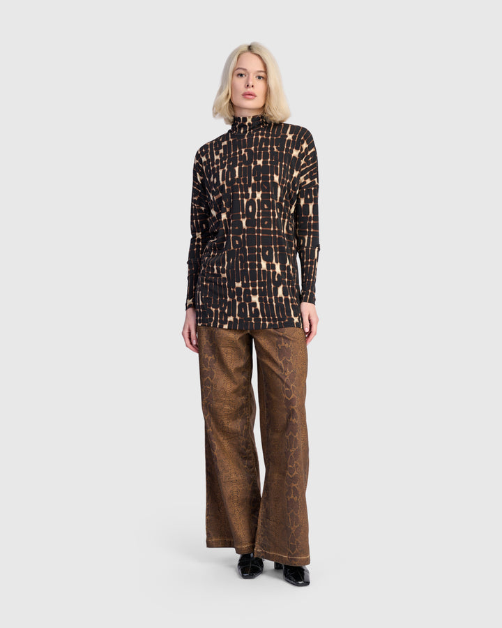 Neula Mockneck Top, Matrix