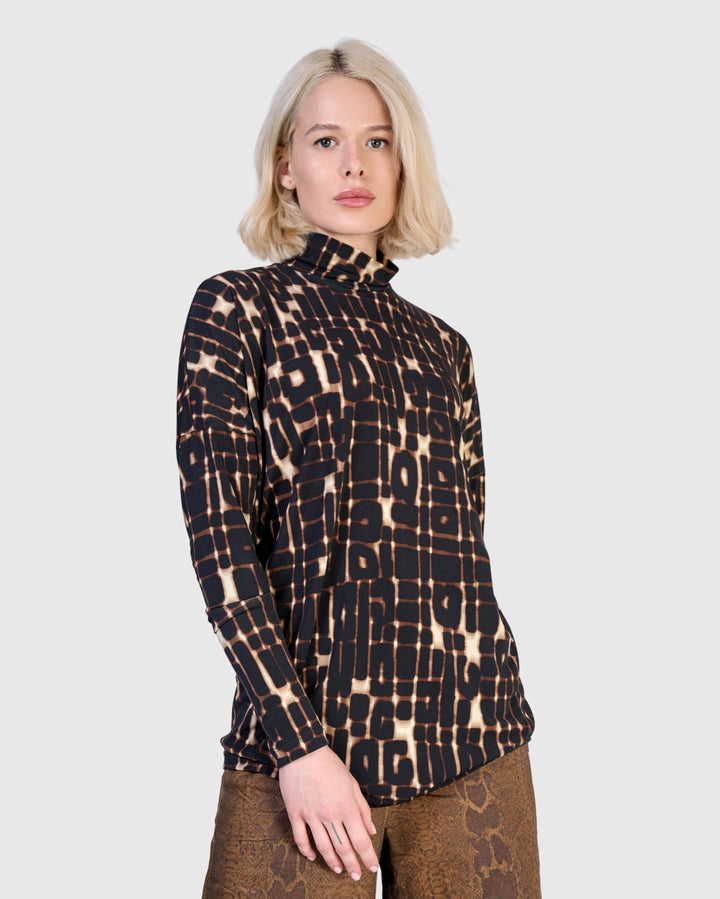 Neula Mockneck Top, Matrix