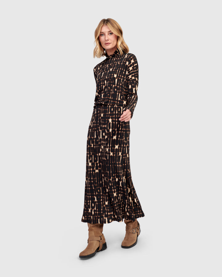 Glyph Pencil Skirt, Matrix