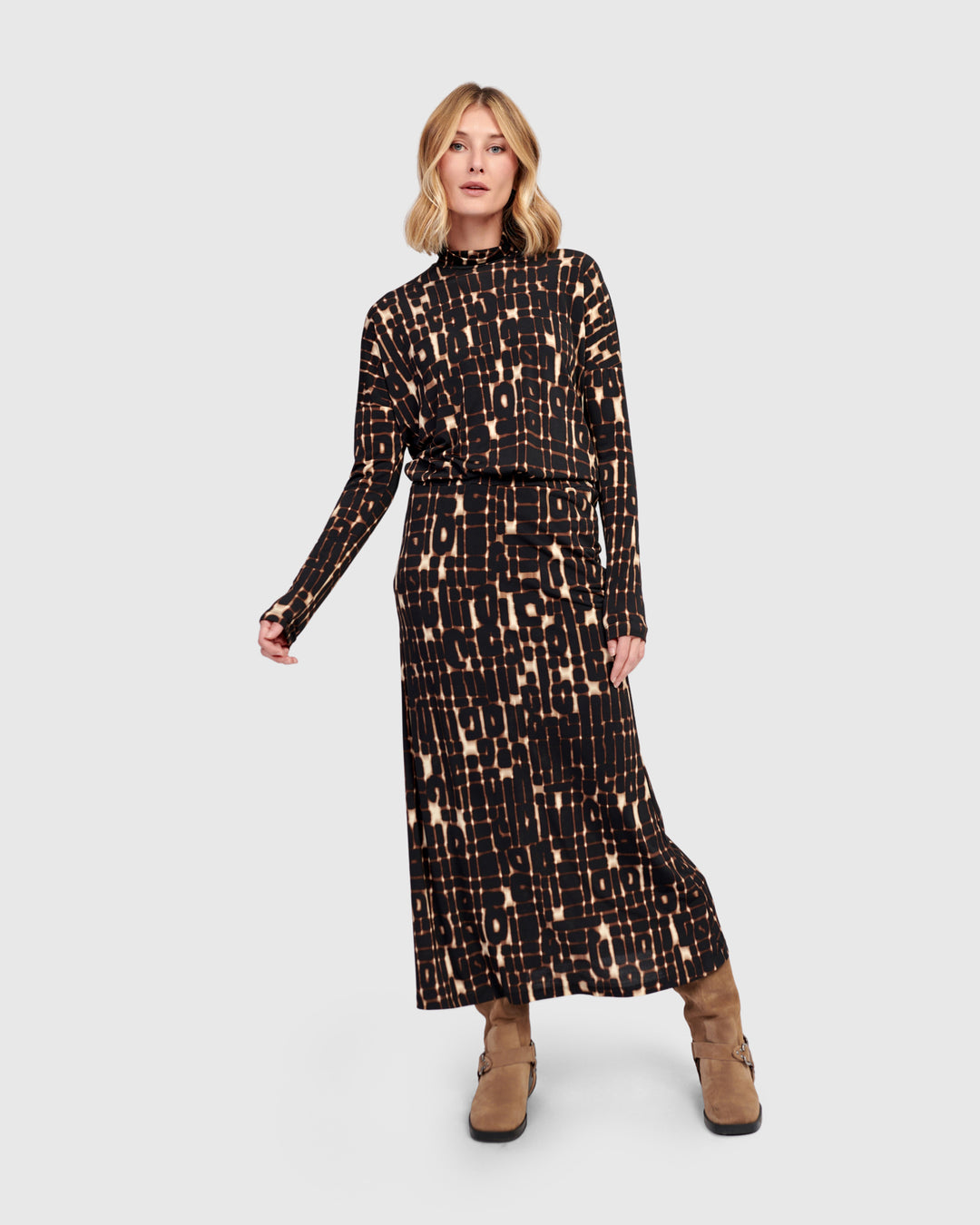 Neula Mockneck Top, Matrix