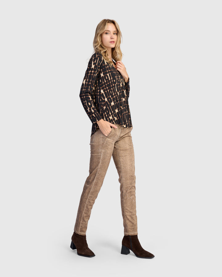 Sygnal V-neck Top, Matrix